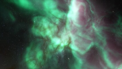 bright nebula, nebula in space, majestic red-purple nebula, beautiful space background 3D render
