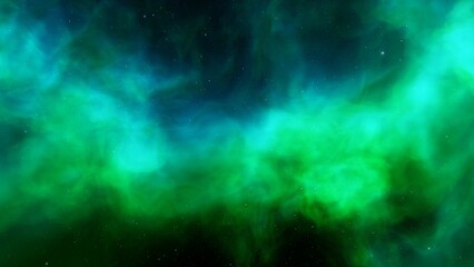 Deep space nebula with stars. Bright and vibrant Multicolor Starfield Infinite space outer space background with nebulas and stars. Star clusters, nebula outer space background 3d render
