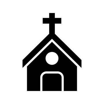 church icon or logo isolated sign symbol vector illustration - high quality black style vector icons
