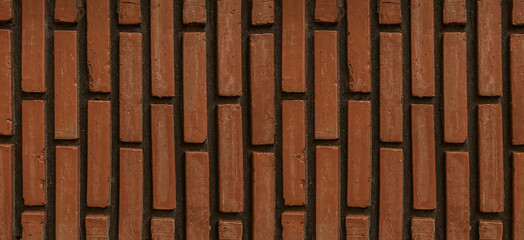 brown wall bricks texture background