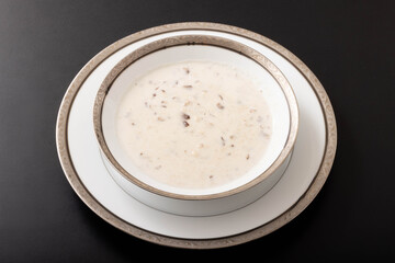 クリーム　マッシュルーム　スープ