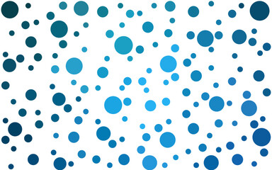Light BLUE vector backdrop with dots.