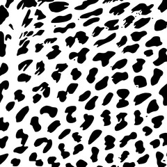 Fototapeta na wymiar Cheetah, Leopard or Jaguar (Big Cat Family) Motifs Pattern. Animal Print-Series. Vector Illustration 