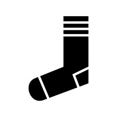 sock icon or logo isolated sign symbol vector illustration - high quality black style vector icons
