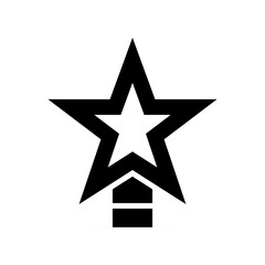 Obraz premium tree topper icon or logo isolated sign symbol vector illustration - high quality black style vector icons 