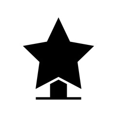 tree topper icon or logo isolated sign symbol vector illustration - high quality black style vector icons
