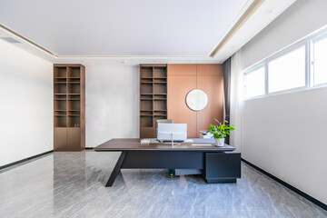 modern living room with furniture