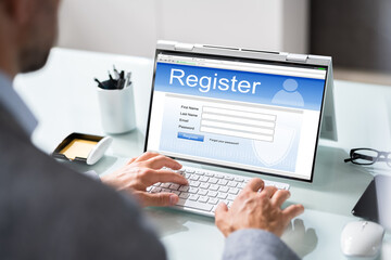 Online Web Registration Form On Website