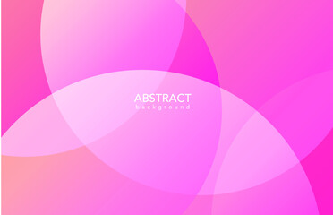 Abstract background with circles, Pink abstract background