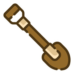 shovel gradient icon