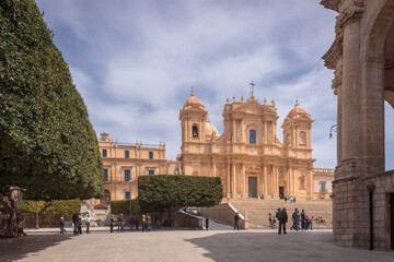 Fototapeta premium Noto. Cattedrale barocca