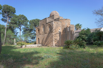 Fototapeta na wymiar Castelvetrano, Trapani. Chiesa della Santissima Trinità di Delia 