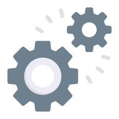 settings flat icon