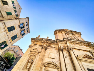 Fototapeta na wymiar cathedral of the assumption Dubrovnik