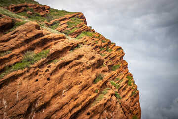 Jeti-Ögüz Rocks, kyrgyzstan, issyk kul region, red rocks, rock formation, central asia