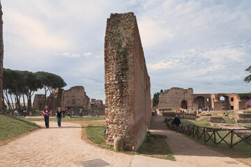 Roma, Colle Palatino. Domus Flavia 