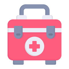 first aid kit flat icon
