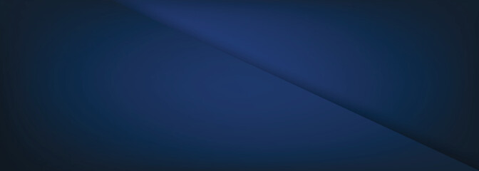 Obraz premium dark blue banner and backdrop background