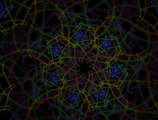 Imaginatory fractal abstract background Image