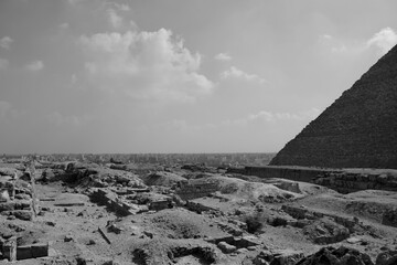 Pyramiden von Gizeh in Ägypten 