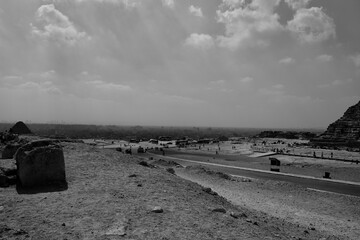 Pyramiden von Gizeh in Ägypten 