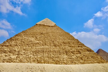 Fototapeta na wymiar Pyramiden von Gizeh in Ägypten 