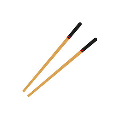 Chopsticks icon. Vector illustration. Isolated.