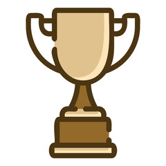 trophy gradient icon