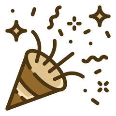 confetti gradient icon
