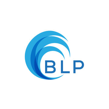 BLP letter logo. BLP blue image on white background. BLP Monogram logo design for entrepreneur and business. . BLP best icon.
