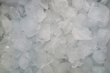 製氷皿にたくさん入っている氷2