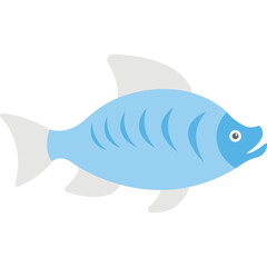 Bigmouth Buffalo Vector Icon 