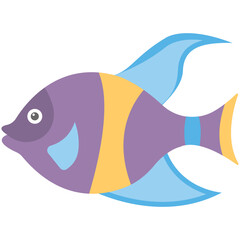 Fish Vector Icon 