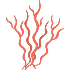Seaweed Vector Icon 