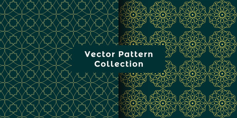 Clothing seamless pattern design template