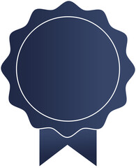 Premium badge texture background, 100%Quality, guarantee icon, Promotion market place, PNG file. 