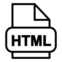 html file