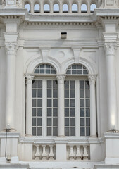 unique and antique window of a heritage building