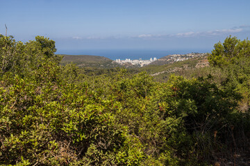 Fototapeta na wymiar View of Mount Carmel National Park