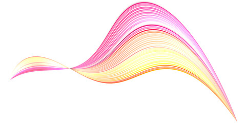 Abstract lines transparent