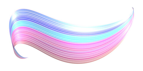 Abstract lines transparent