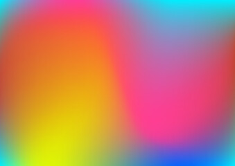 Colorful gradient abstract banner background