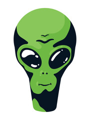 alien space outer retro