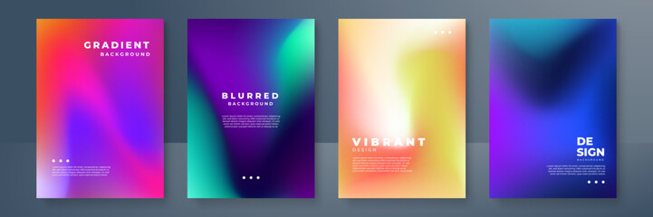 Trendy summer fluid gradient background, colorful abstract liquid 3d shapes. Futuristic design wallpaper for banner, poster, cover, flyer, presentation, advertising, landing page