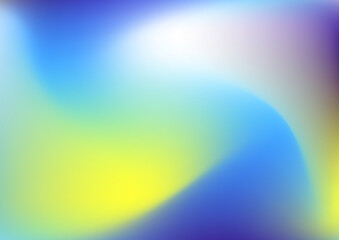 Gradient red yellow orange green blue pink blur abstract background