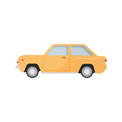 Fototapeta premium Car illustration. Vintage cars illustration.