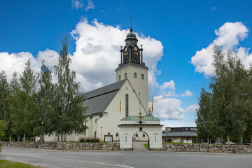 Saint Olov's church is Skellefteå's city church. The church was designed by Gustav Adolf Falk and...