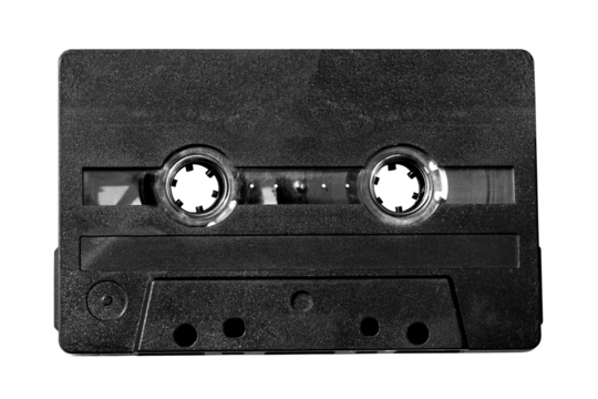 Old compact audio cassette