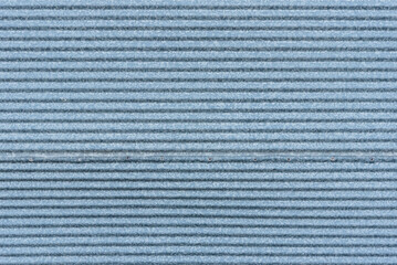 Fence made of corrugated board made of galvanized iron.