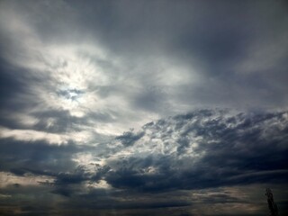 Fototapeta premium storm clouds timelapse